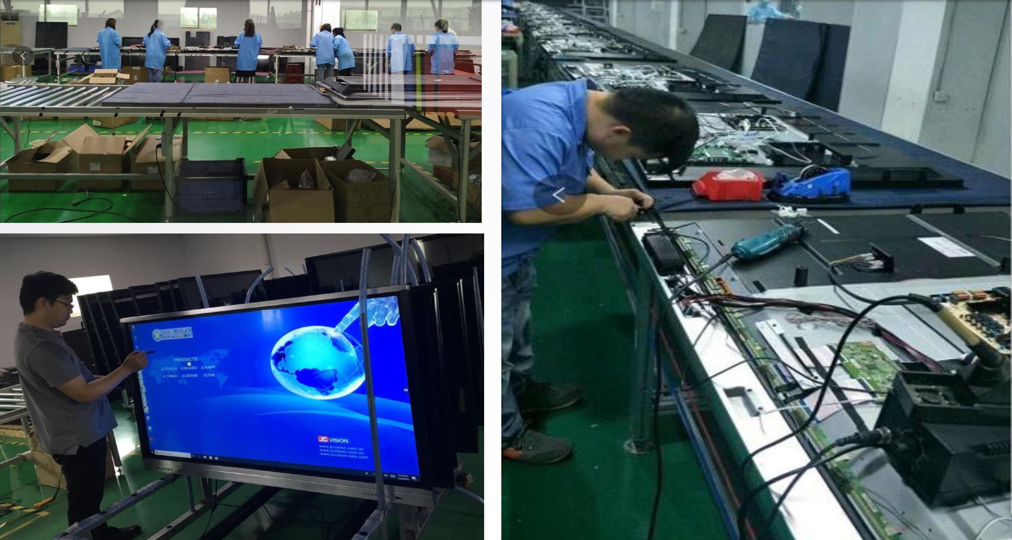 Shenzhen Junction Interactive Technology Co., Ltd. línea de producción de fábrica