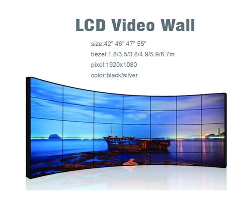 Pared video inconsútil video de la exhibición de pared de JCVISION LCD 43inch LCD HD