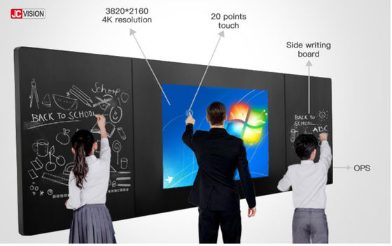 20 puntos de la sala de clase Whiteboard interactivo, 75inch Whiteboard interactivo electrónico
