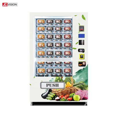 Máquinas expendedoras del almuerzo escolar automático de la máquina expendedora de las legumbres de fruta de la ensalada pequeñas