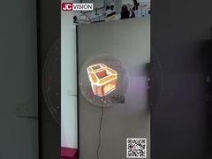 El ventilador de hologramas LED 3D de JCVision