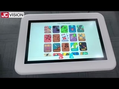 JCVision Height Lift 32 pulgadas Android con pantalla táctil de capacidad Mesa de juego para guardería