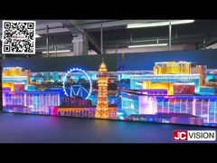 ¡Esta pared LED detendrá a los espectadores en seco! Tecnología de pantalla ultrabrillante de JCVISION