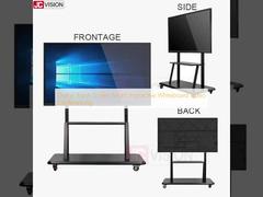 Conferencia de vídeo de pizarra interactiva inteligente con pantalla táctil digital