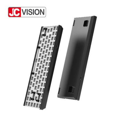 JCVISION 84 cierra el marco de aluminio del teclado de los equipos de la imagen secundaria del metal anti mecánico del CNC