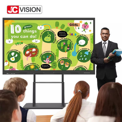 JCVISION 55 - consejo de educación de 110Inch 4K ultra Smart 4 + 64GB Android 11,0