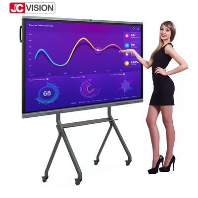 Exhibición interactiva de Univercity Smart Whiteboard LCD 20 puntos de la pantalla táctil infrarroja