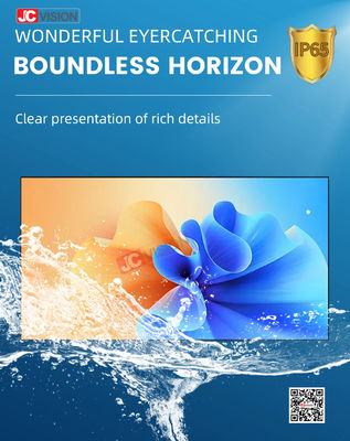 Display de pantalla de publicidad LED grande en 3D Ultra HD de JCVISION para paredes de edificios exteriores