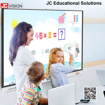 JCVISION Tabla inteligente interactiva Solución todo en uno Calsroom Enseñanza IR Touch