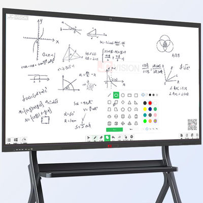 JCVISION Brillo 350cd/m2 Pantalla interactiva de panel plano con conexión de ordenador