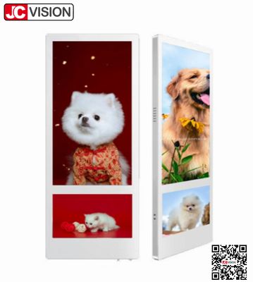Display LCD TFT de 17 pulgadas HD Digital Signage Red WiFi Multimedia Reproductor de publicidad Pantalla de ascensor de pasajeros