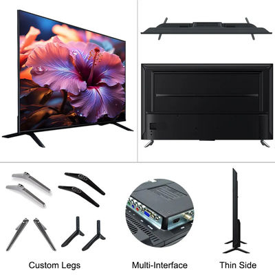 Smart TV 43 pulgadas Televisión 4k 32 40 43 50 65 pulgadas Televisión LED con Android WiFi 45 pulgadas Televisores inteligentes de Google
