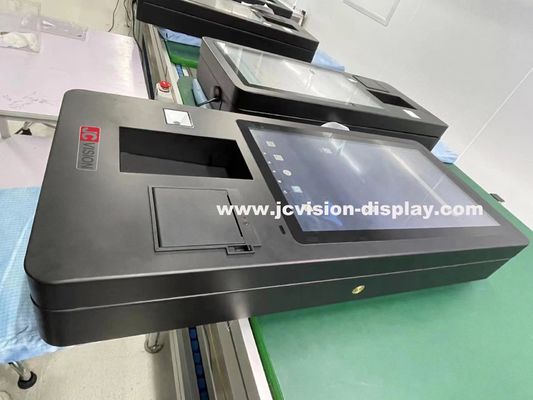 JCVISION 24 pulgadas Quiosco de pago de autoservicio Pantalla táctil Ángulo de visión 178°/178° Adecuado para el entorno 0C50C