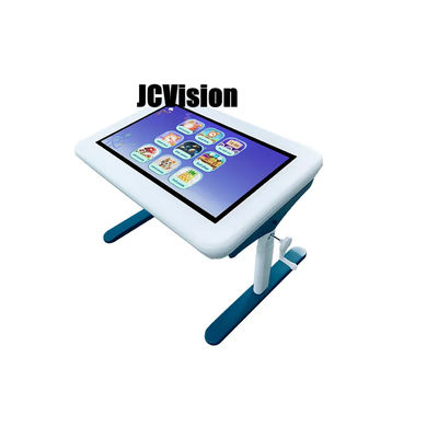 Pantalla LCD de 32 pulgadas con pantalla táctil de 20 puntos de Android Mesa táctil educativa con ajuste de altura