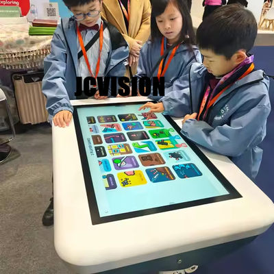 Altura y rotación ajustar Multi-Color Android Interactivo Touch Table para la educación