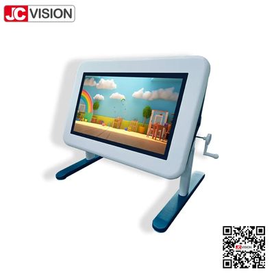 JCVISION Android 32" Pantalla LCD 20 puntos pantalla táctil Educativa Mesa táctil con ajuste de altura