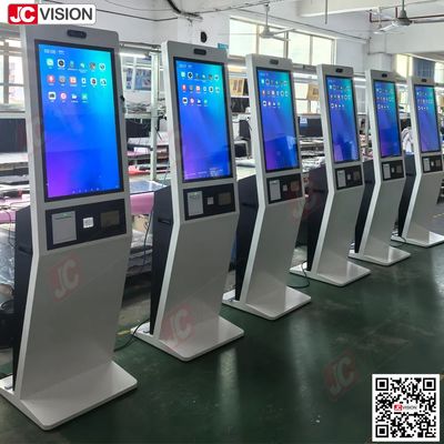JCVISION 32 Inch Checkout Self Payment Self Service Information Inquiry Terminal Kiosk