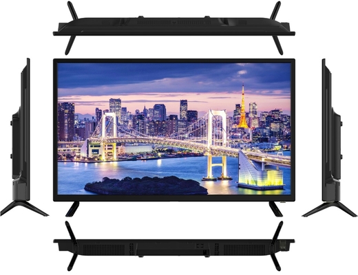 Televisor Inteligente JCVision de 75 pulgadas, sistema operativo Android 12.0, 300 Cd/m2, con 56 idiomas de visualización