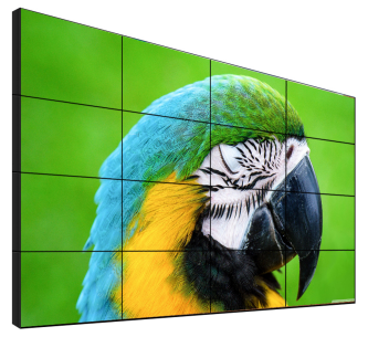 46 pulgadas de pantalla de pared de vídeo LCD con 1920 por 1080 resolución de 178 grados ángulo de visión superficie anti-reflexión y consumo para ahorrar energía