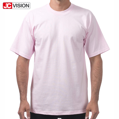 JCVISION camiseta para ropa masculina camisetas masculinas 100% algodón cuello corto manga sencilla camiseta de verano de gran tamaño