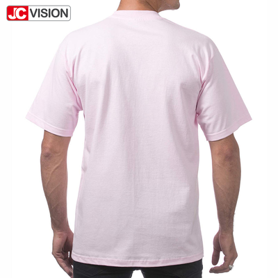 JCVISION camiseta para ropa masculina camisetas masculinas 100% algodón cuello corto manga sencilla camiseta de verano de gran tamaño