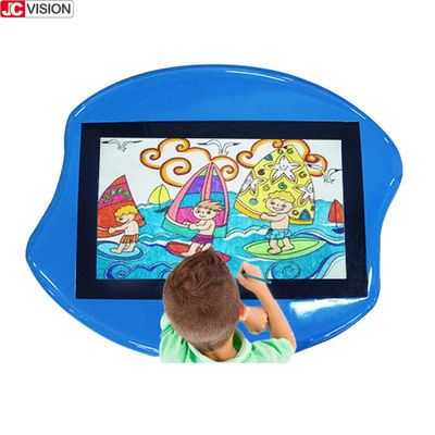 La señalización interior de Android Digital exhibe el cuadro elegante interactivo de pantalla táctil 8ms de los niños 43 pulgadas