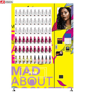 22inch máquina expendedora cosmética, cuidado de piel del clavo de Mini Vending Machine For Masks