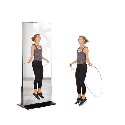Pantalla táctil inteligente 3D del espejo elegante virtual del entrenamiento TV 55inch DIY