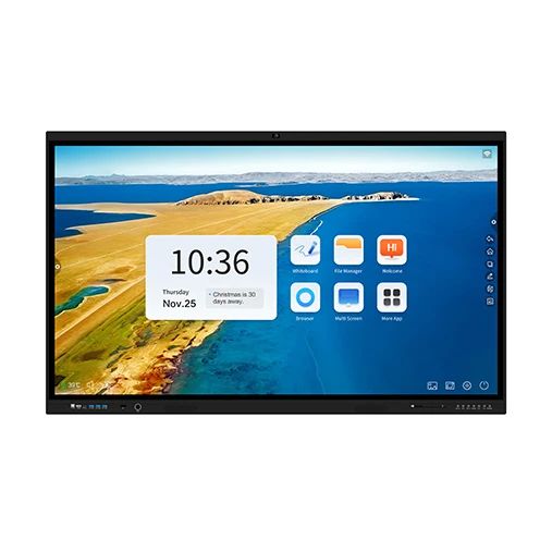Long Life Span Herramientas de enseñanza Smart Interactive Whiteboard 50.000 horas y 4 32G RAM y ROM
