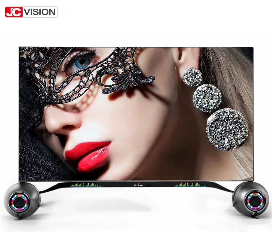 JCVISION 75 pulgadas 4K Cristal UHD HDR 2060P LED Smart TV Televisión 65 pulgadas 32 pulgadas inteligente con Wifi