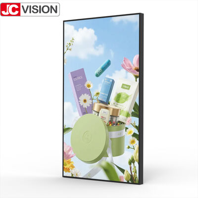 Caja de luz comercial de alto brillo 4K de 75